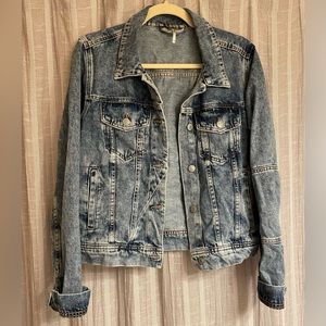 Free People denim jacket